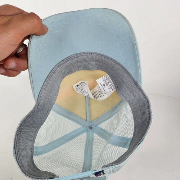 Patagonia Solar Rays '73 Interstate Cap Hat Light Blue Foam Mesh back hat - Picture 7 of 8